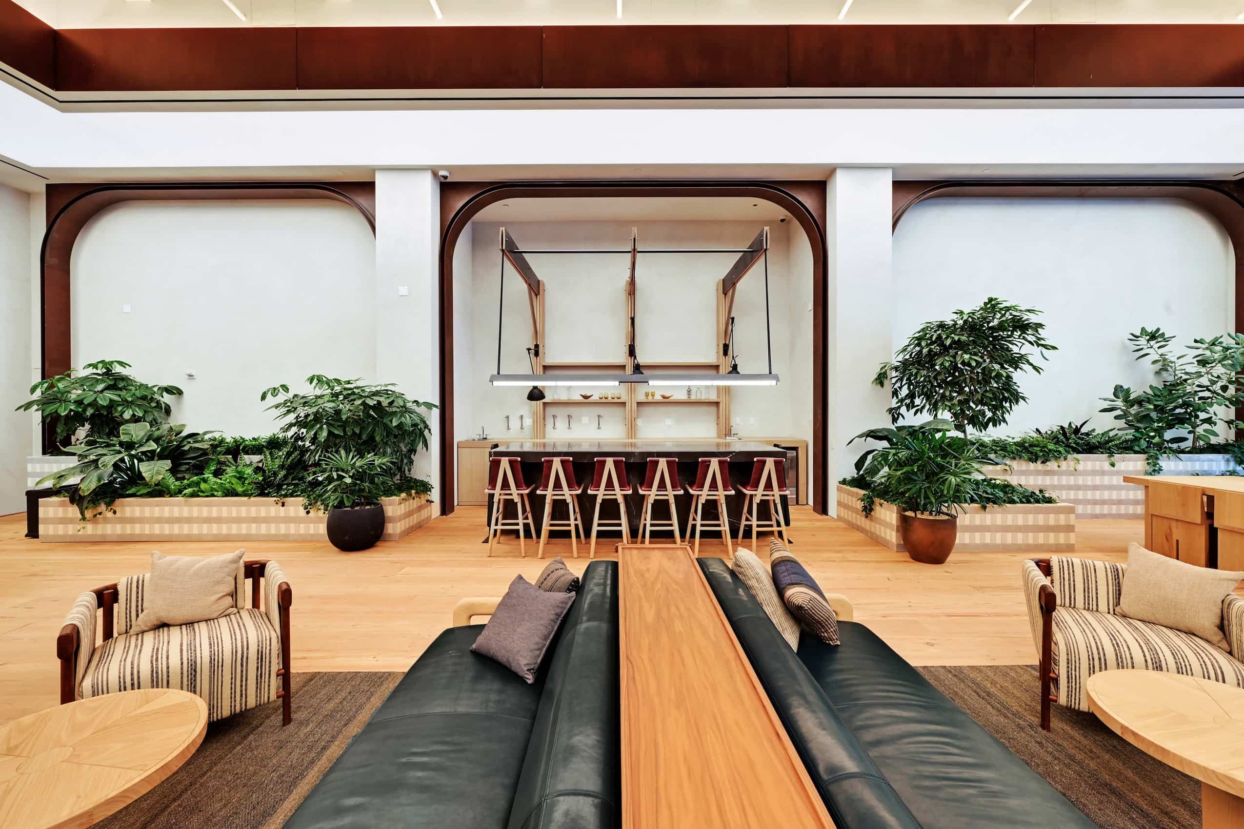 Brand-new lobby designed by Studio Mai